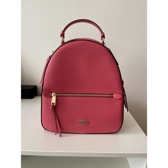 Coach Bags Nwt Coach Watermelon Pink Leather Jordyn Backpack Retail 428 Poshmark